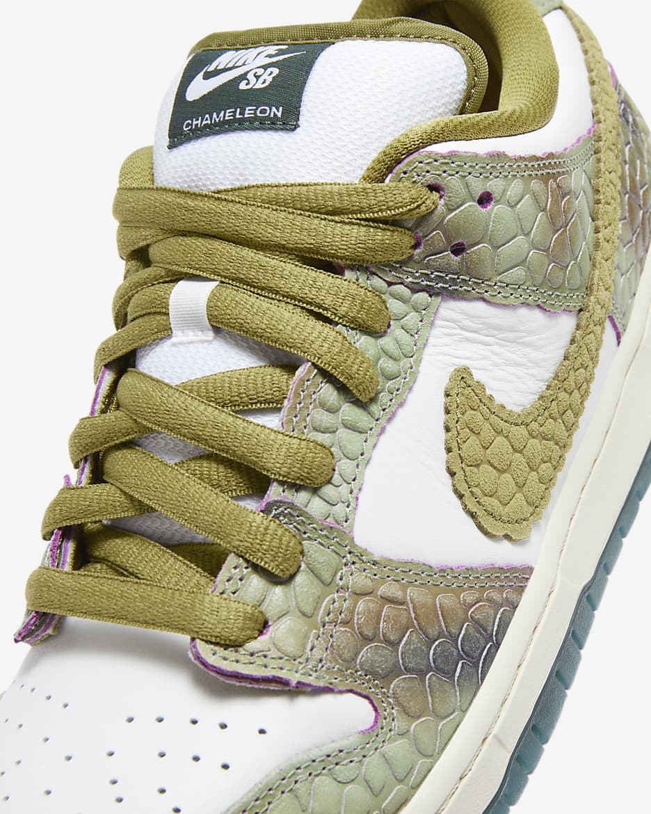 Nike sb green dunks hotsell